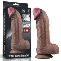 LoveToy Nature Cock Gode Silicone Nat Cock 22 x 7cm